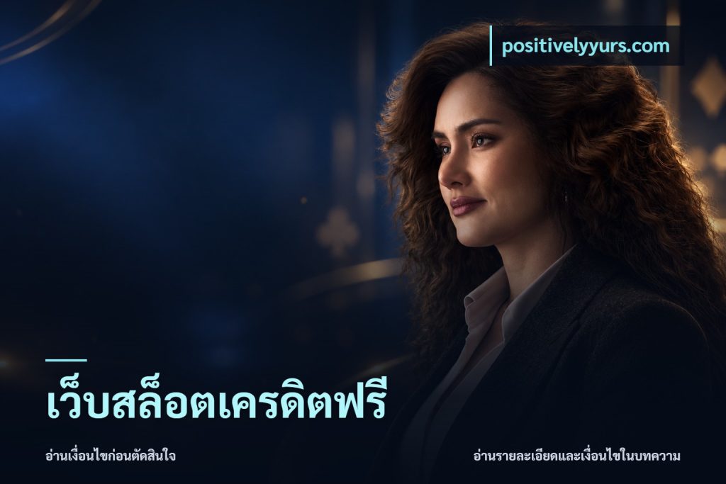 เว็บสล็อตเครดิตฟรี