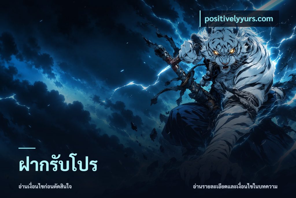 ฝากรับโปร