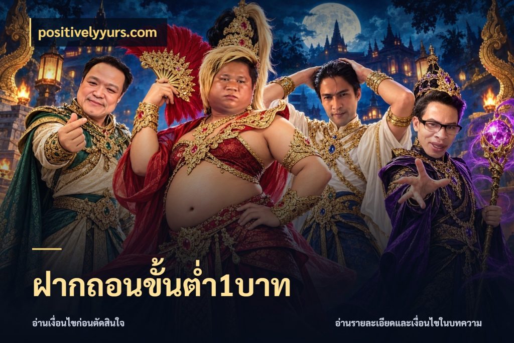 ฝากถอนขั้นต่ำ1บาท positivelyyurs.com เกมที่ชอบในขอบเขตเงินของตัวเอง